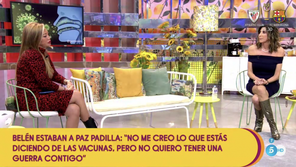 El duro enfrentamiento entre Belén Estaban y Paz Padilla