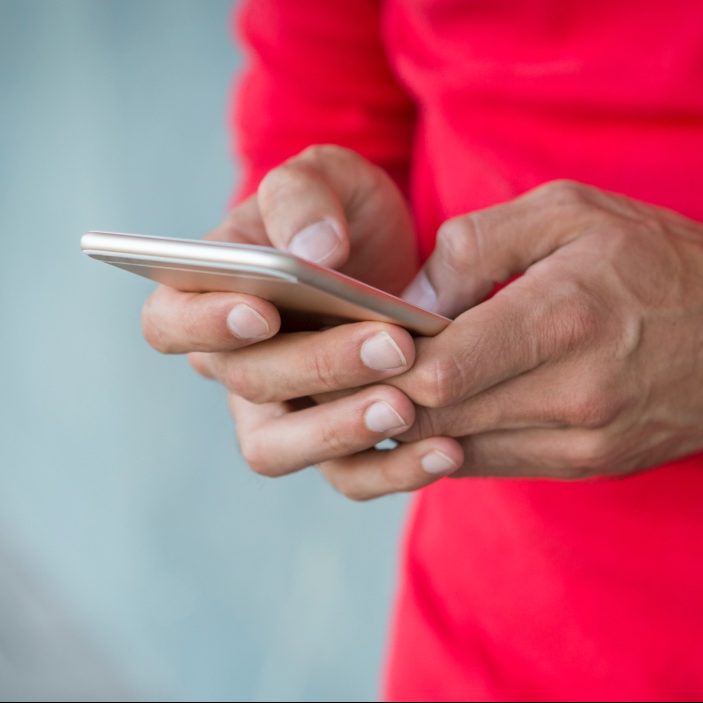 móvil whatsapp mensajes aplicación