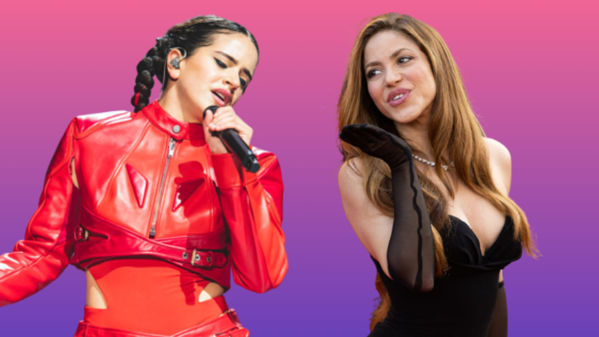Rosalía y Shakira