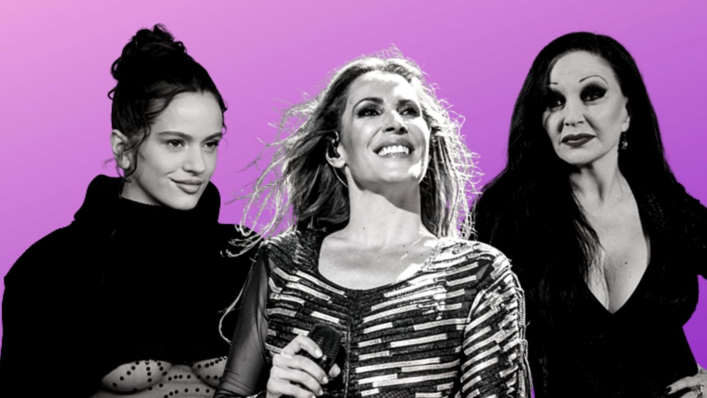 Rosalía, Malú y Alaska