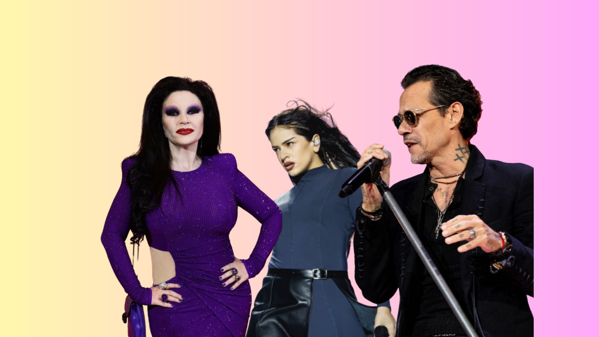 Rosalía, Alaska, Marc Anthony