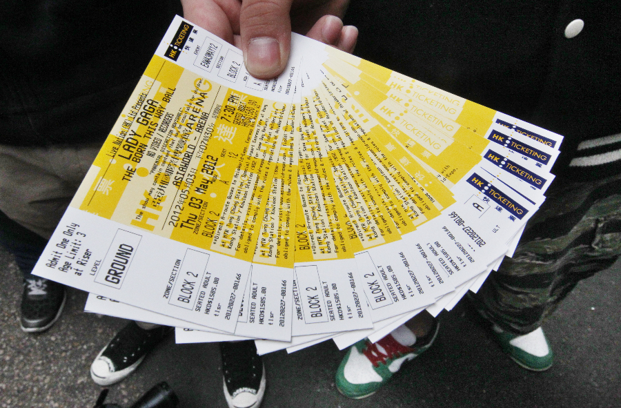 Entradas de concierto - Getty