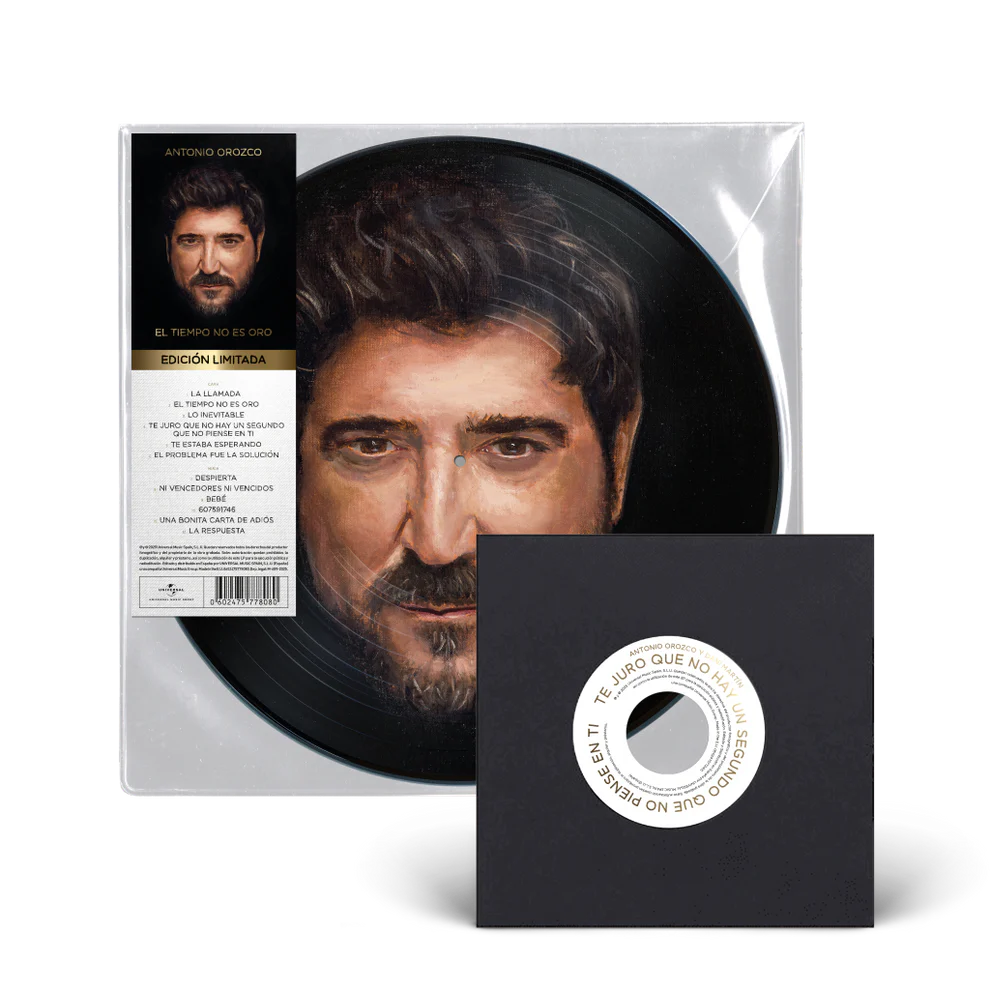 Vinilo 'El tiempo no es oro' - Web oficial Antonio Orozco